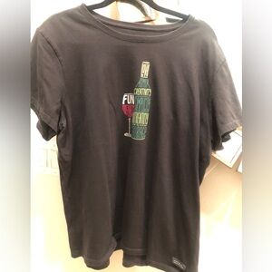 Life Is Good Black Short Sleeve Tee